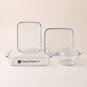 Glass Bakeware Set 4pc