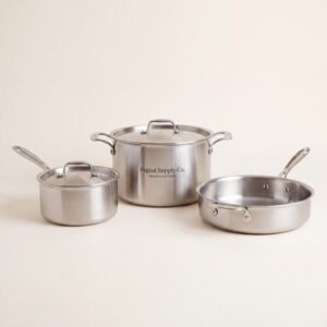 Stainless Cookware Trio