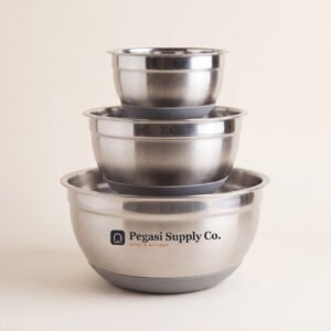 Stainless Mixing Bowls Set of 3